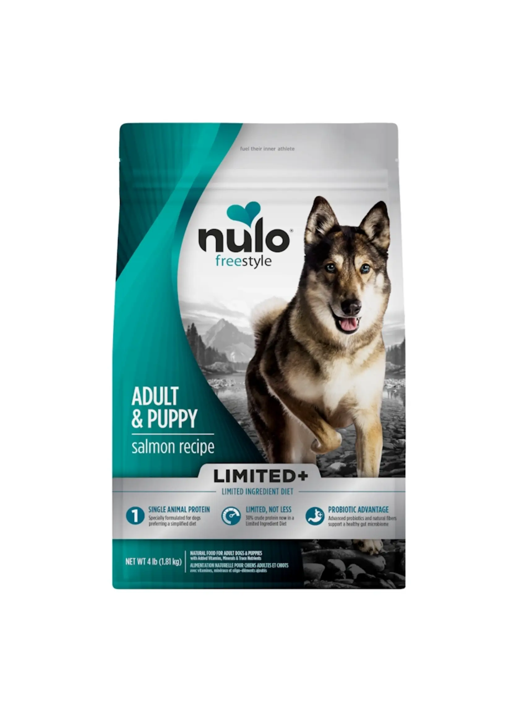 Nulo Nulo FreeStyle Limited+ GF Salmon Puppy & Adult Dog Food