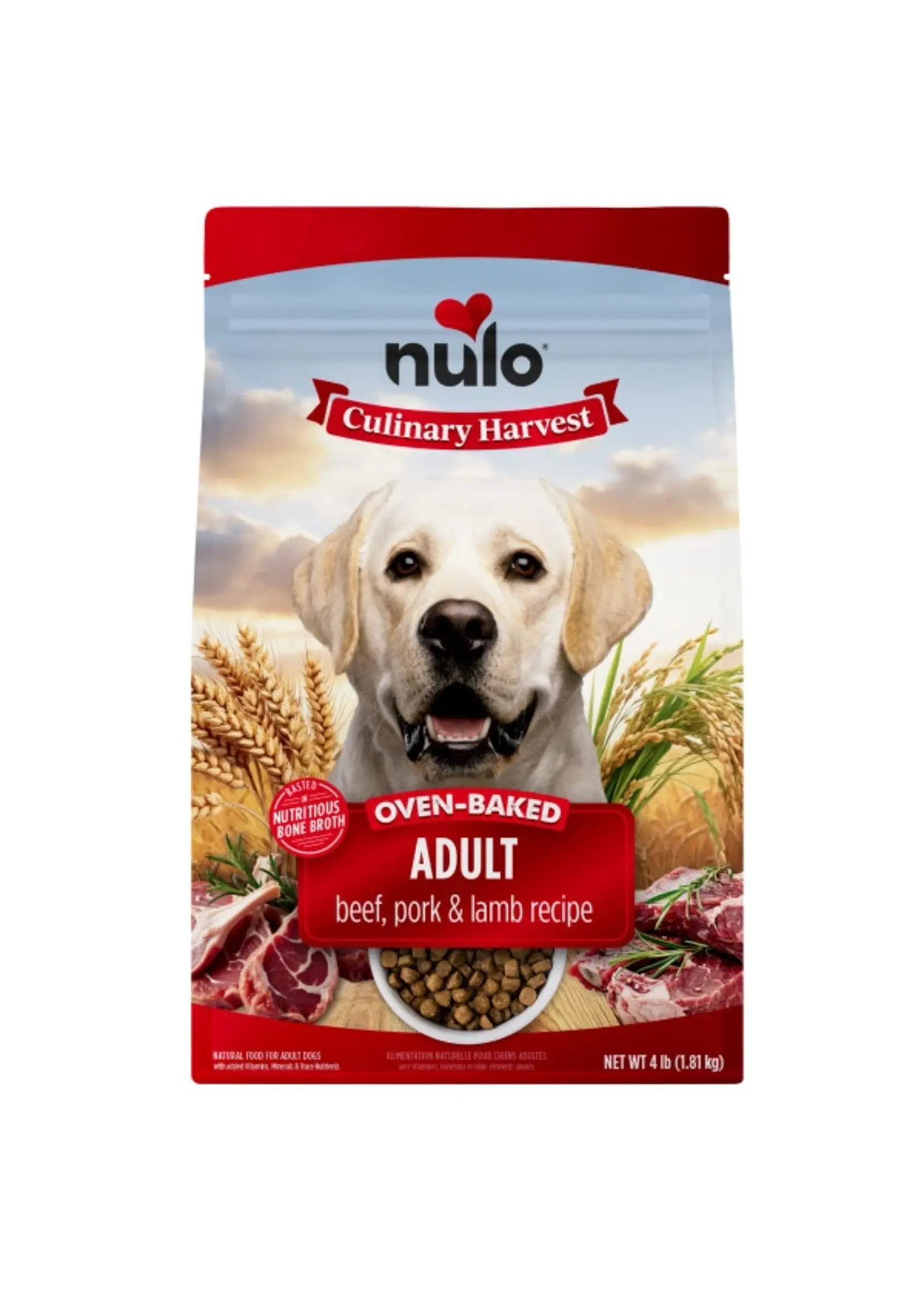 Nulo Nulo Culinary Harvest Dog Food Beef, Pork & Lamb