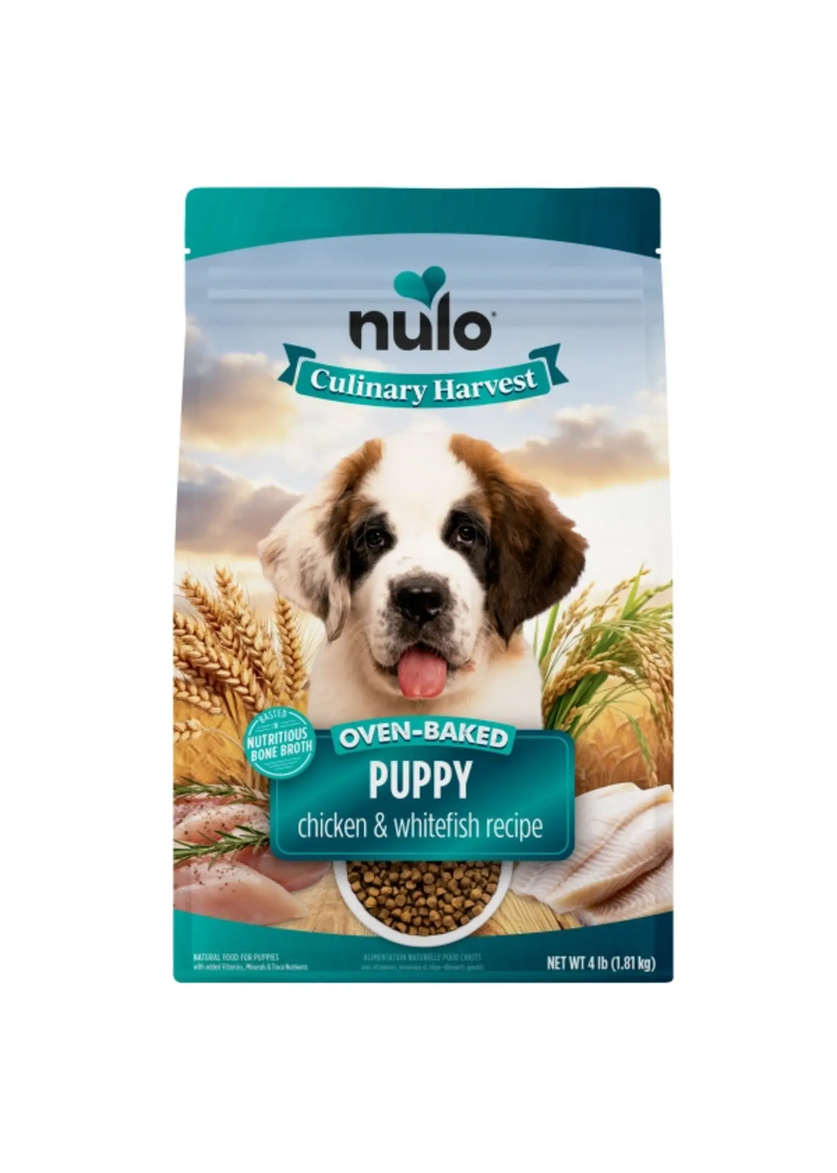 Nulo Nulo Culinary Harvest Puppy Food Chicken & Whitefish