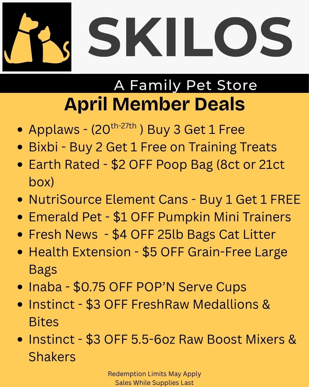 Milwaukee Pet Supplies Skilos Deals Dog Food, Cat Food