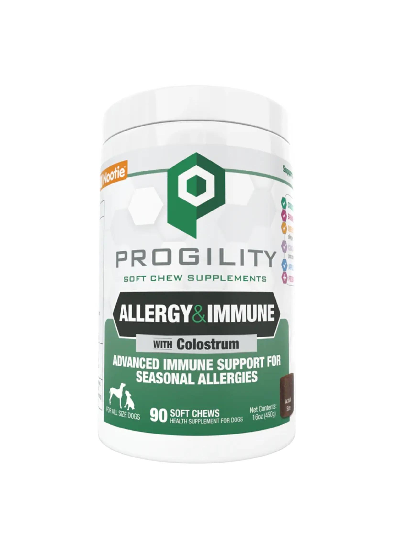Nootie Nootie Dog Progility Allergy Support 90 count
