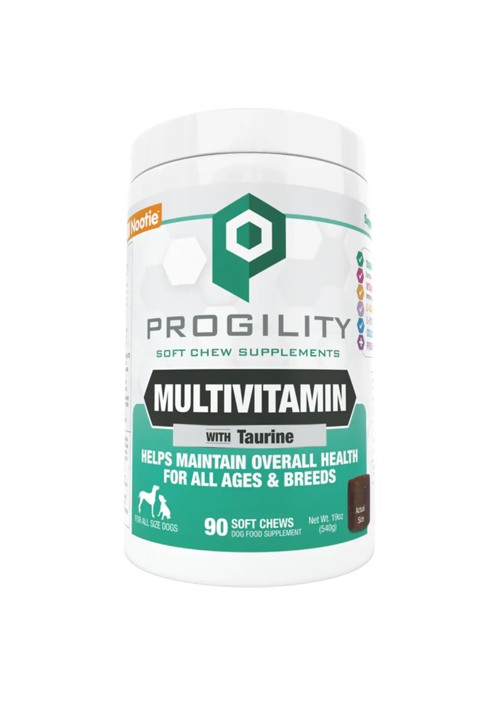 Nootie Nootie Dog Progility Multivitamin Soft Chew 90 count