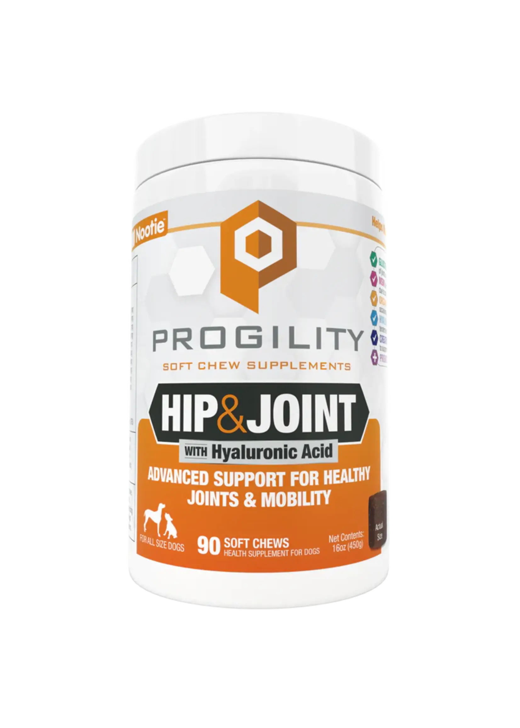 Nootie Nootie Dog Progility Hip & Joint Large Soft Chews 90 count