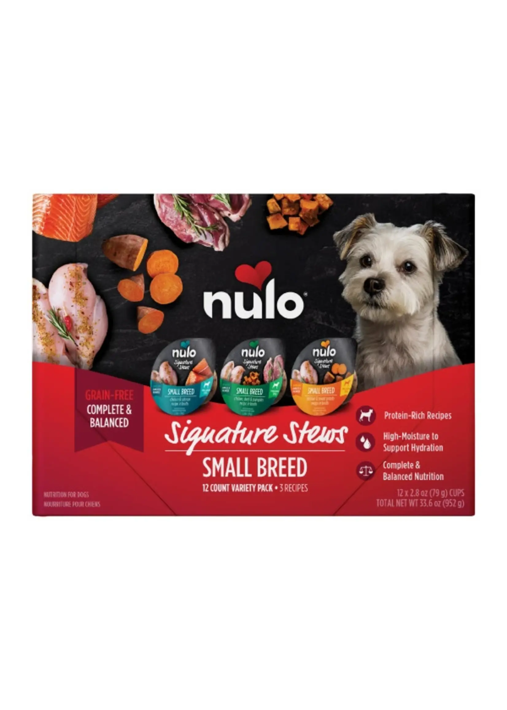 Nulo Nulo Signature Stews Small Breed 12 count Variety Pack