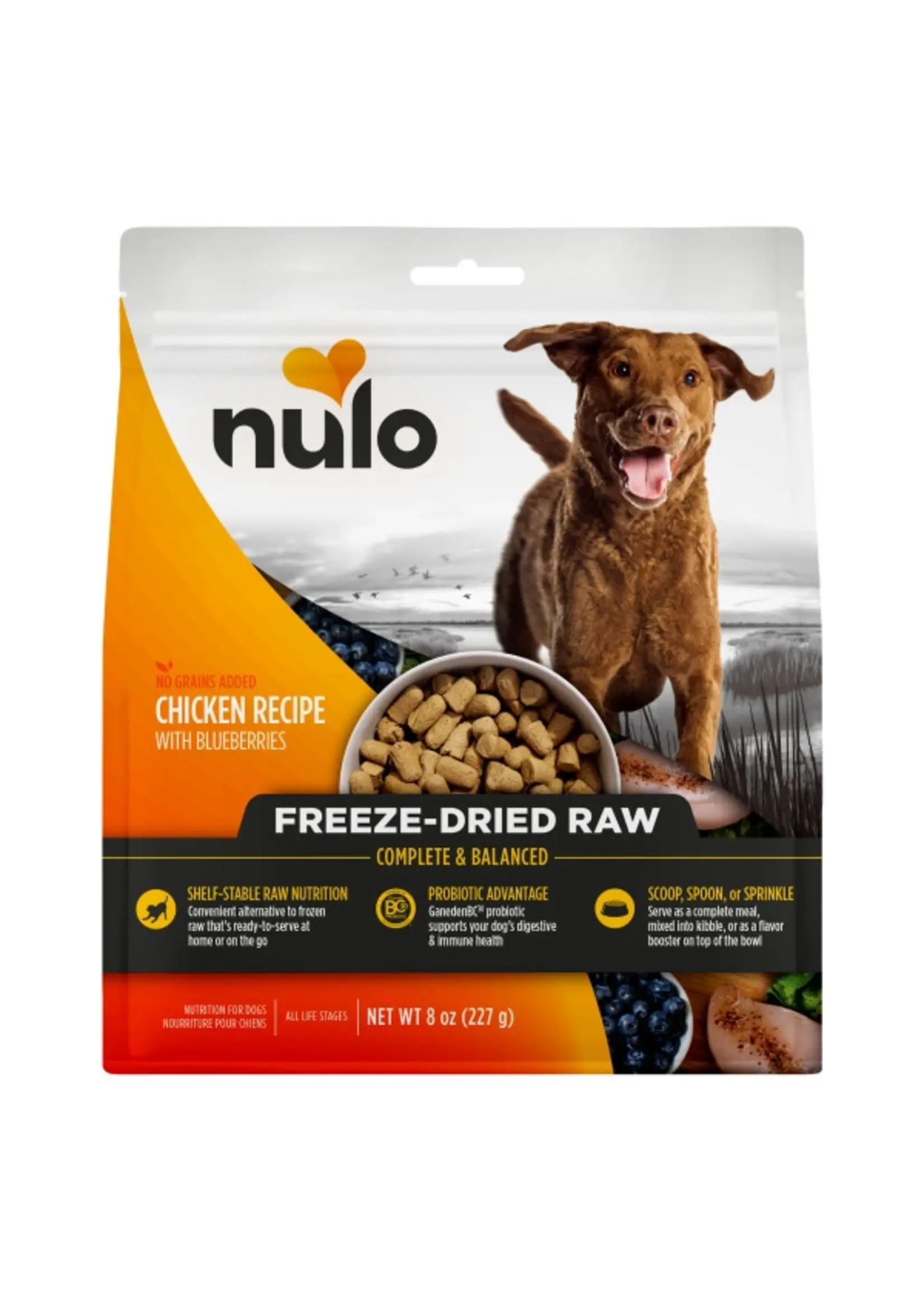 Nulo Nulo Freeze Dried Raw Dog Food Chicken & Blueberry