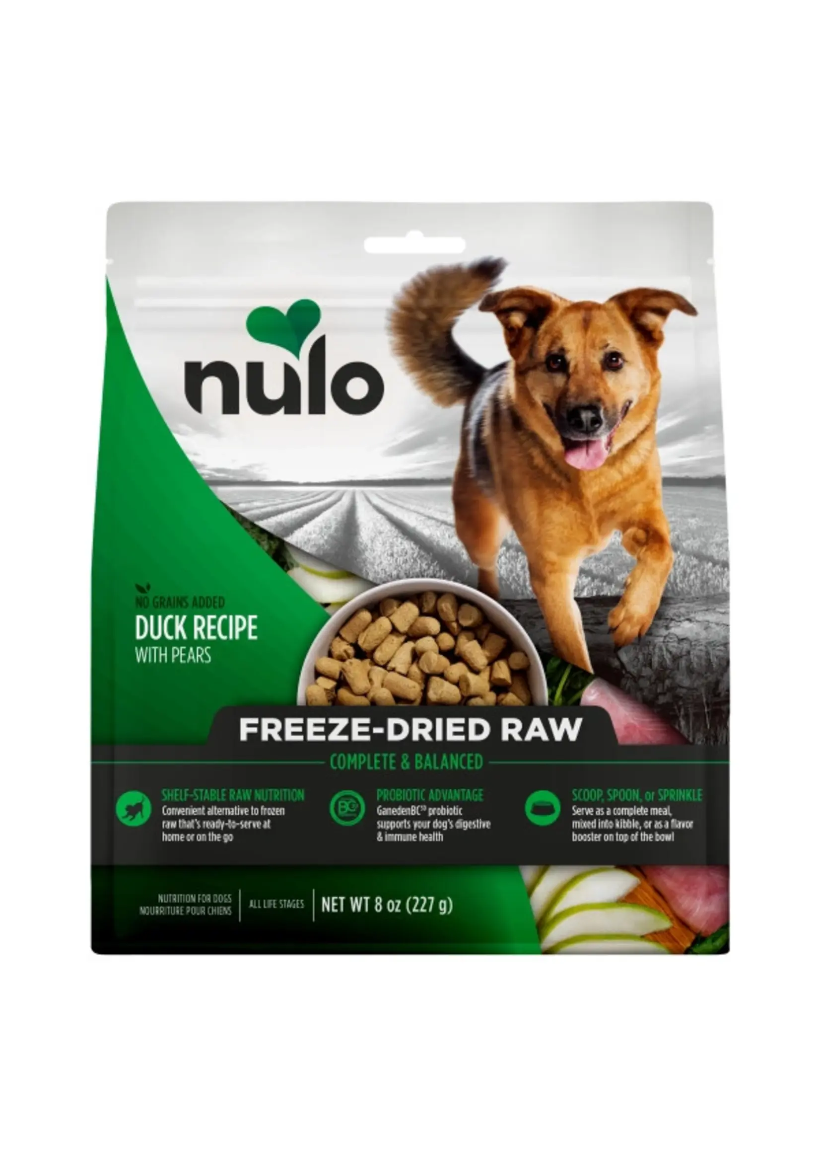 Nulo Nulo Freeze Dried Raw Dog Food Duck & Pear