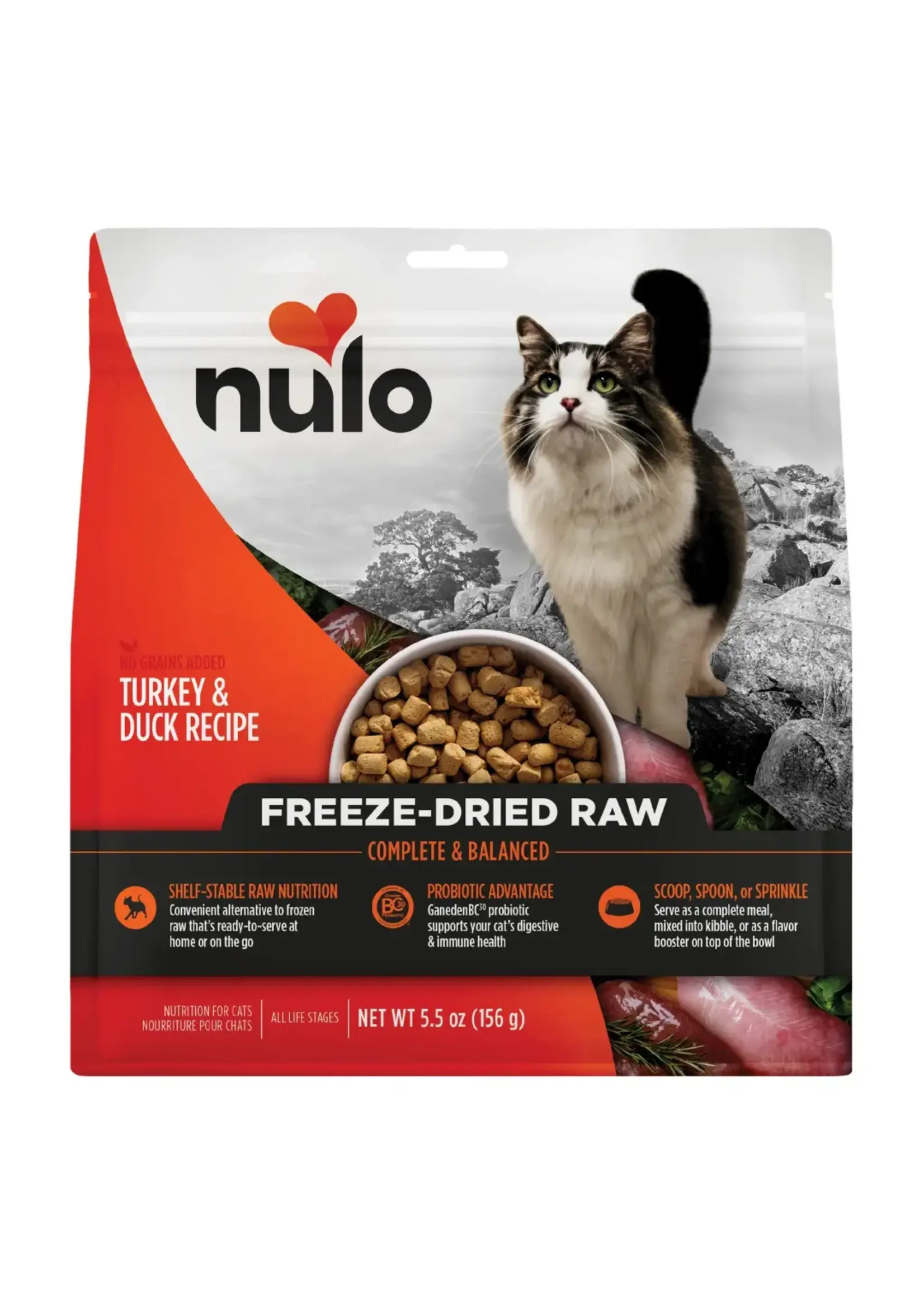 Nulo Nulo FreeStyle Freeze-Dried Cat Food Turkey & Duck