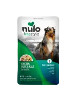 Nulo Nulo FreeStyle Dog Pouch in Broth 2.8oz Chicken, Duck & Kale