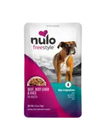 Nulo Nulo FreeStyle Dog Pouch in Broth 2.8oz Beef, Beef Liver & Kale