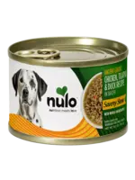 Nulo Nulo Ancient Grains Chicken, Tilapia & Duck Recipe in Broth for Dogs 6oz Can