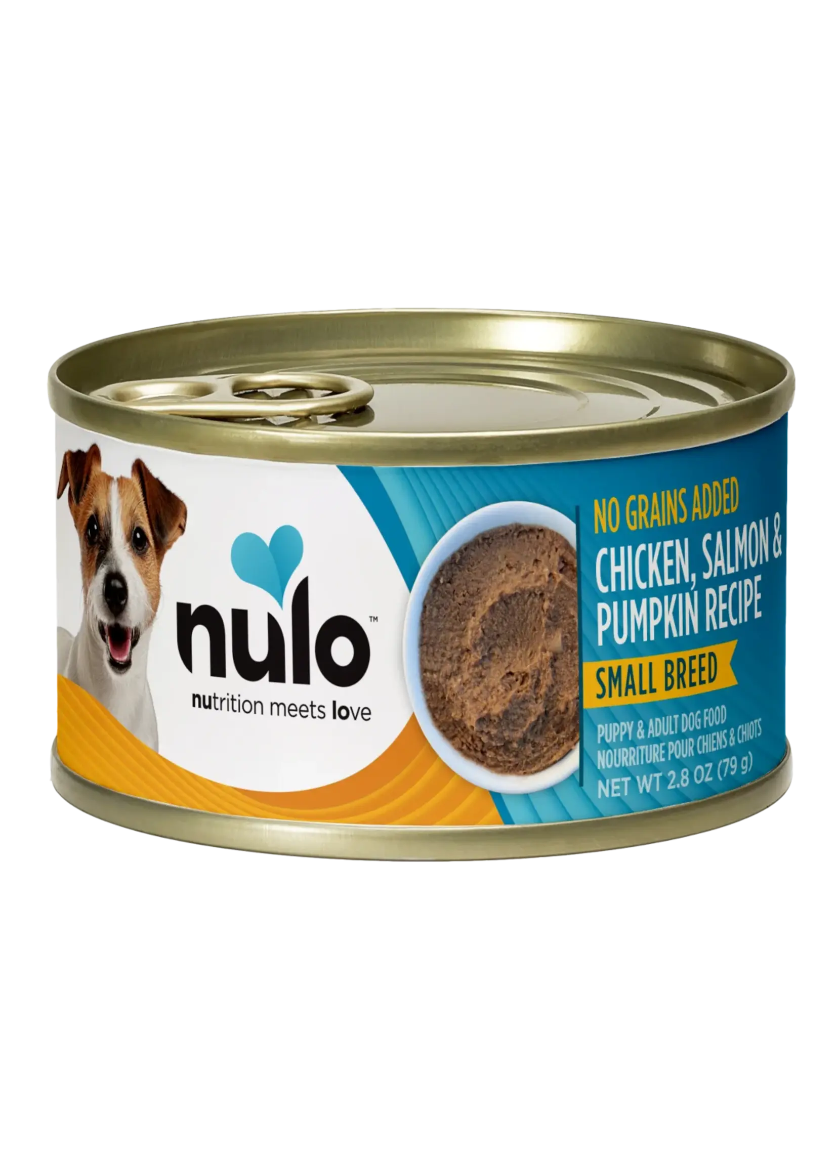 Nulo Nulo Small Breed Canned Dog Food 2.8 oz Chicken, Salmon & Pumpkin