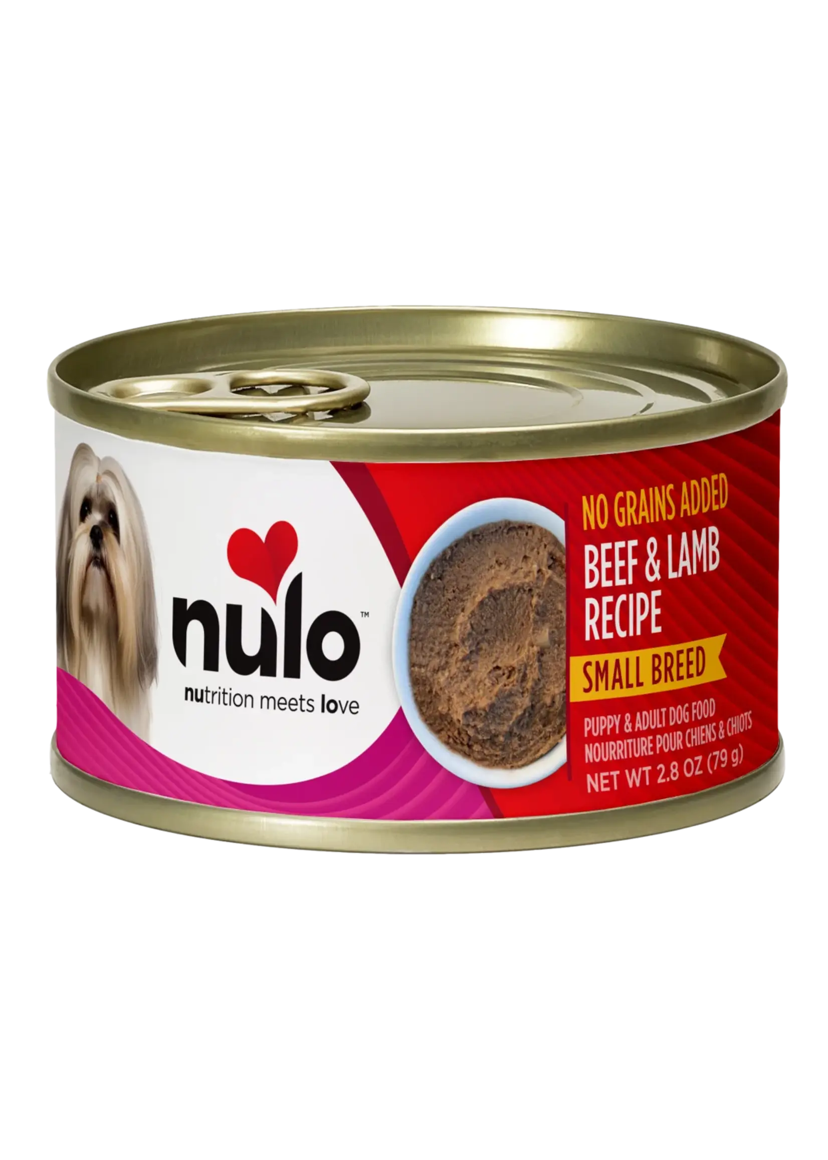 Nulo Nulo Small Breed Canned Dog Food 2.8 oz Beef & Lamb