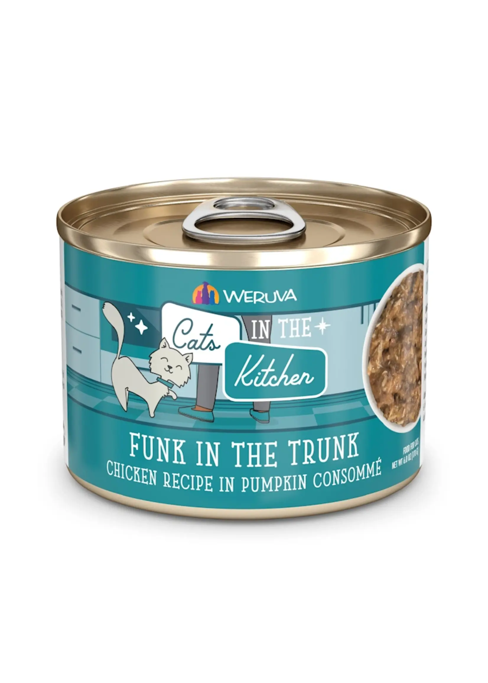 Weruva Weruva Cats in the Kitchen Funk in the Trunk, 3.2oz Can