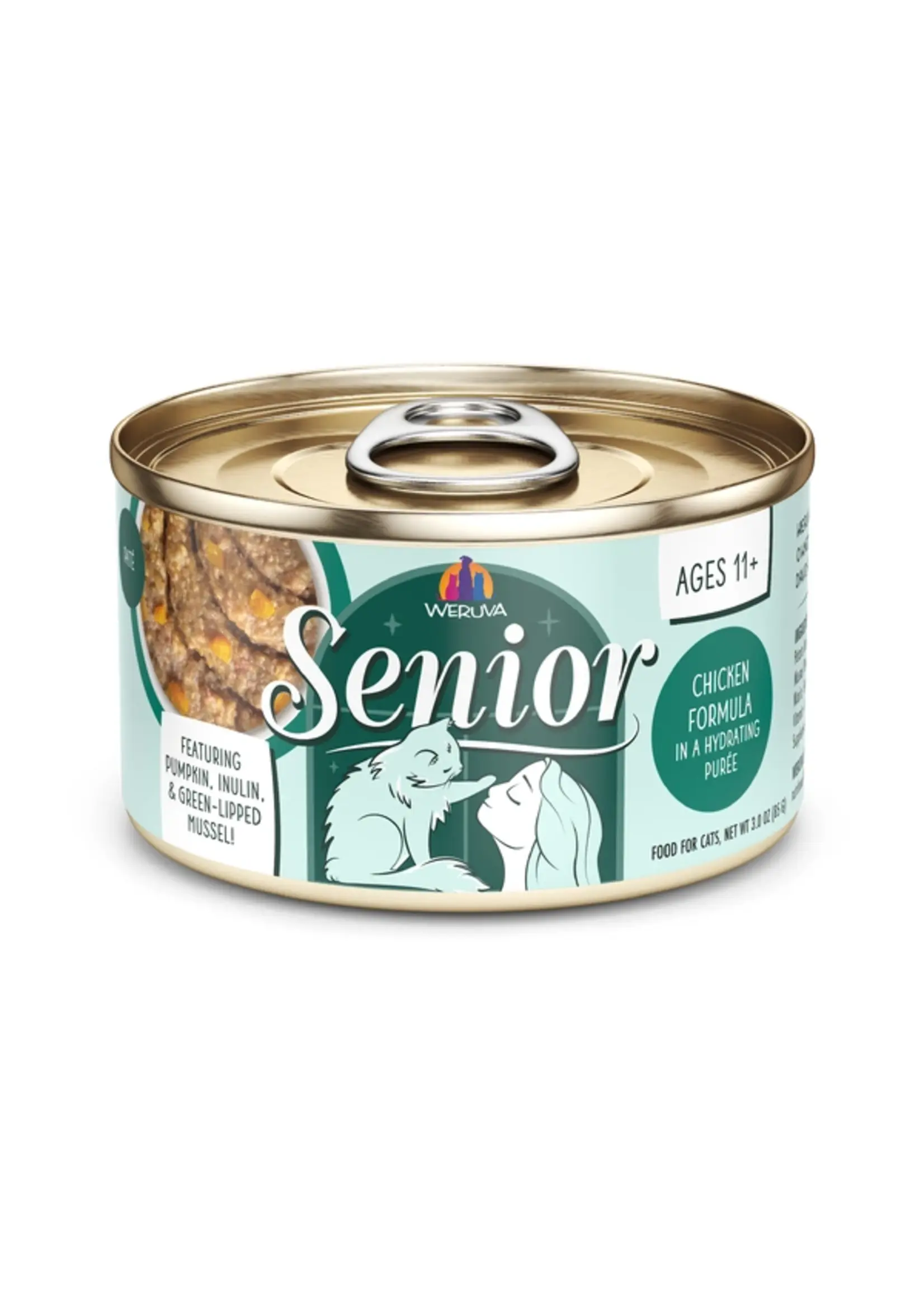 Weruva Weruva Senior Cat Chicken Formula in Puree 3oz