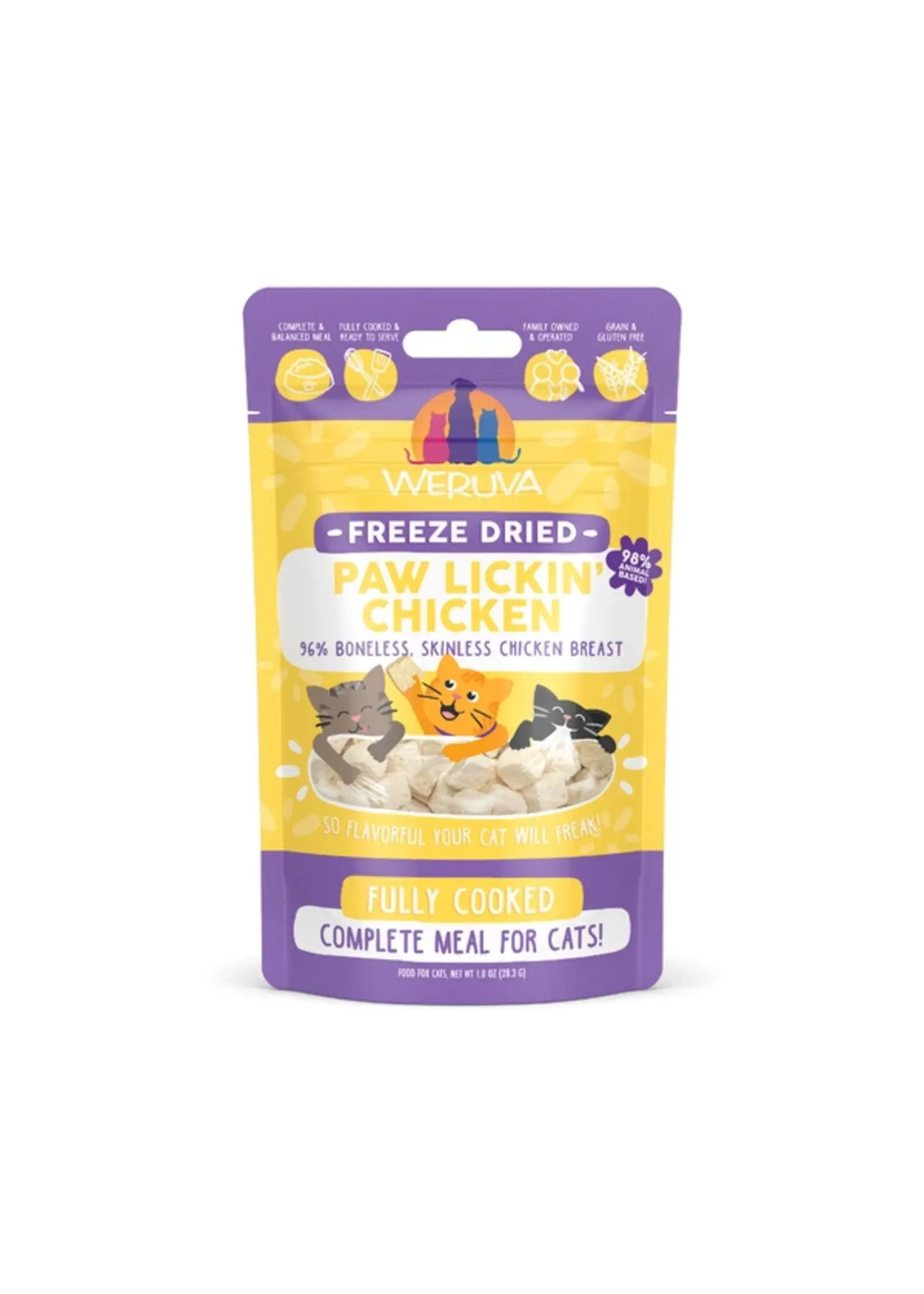 Weruva Weruva Cat Freeze Dried Paw Lickin' Chicken 1 oz