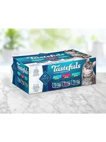 Blue Buffalo Blue Buffalo Tastefuls Adult Cat Tuna, Chicken and Fish/Shrimp in Gravy Flaked 12/3oz