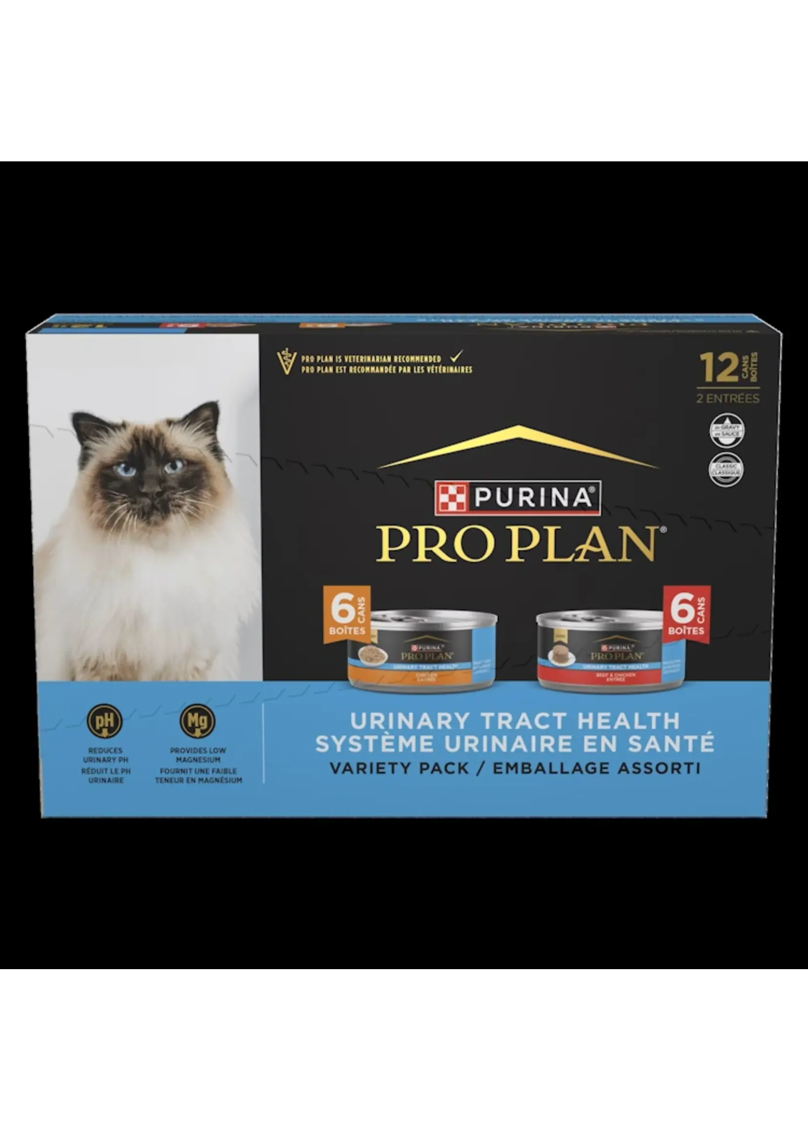 Purina Pro Plan Pro Plan Classic Gravy Urinary Tract Health Variety Pack Cat 2-12 / 5.5 oz