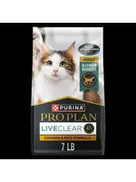 Purina Pro Plan Purina ProPlan Live Clear Allergen Reducing Chicken & Rice Cat  3.5 lb