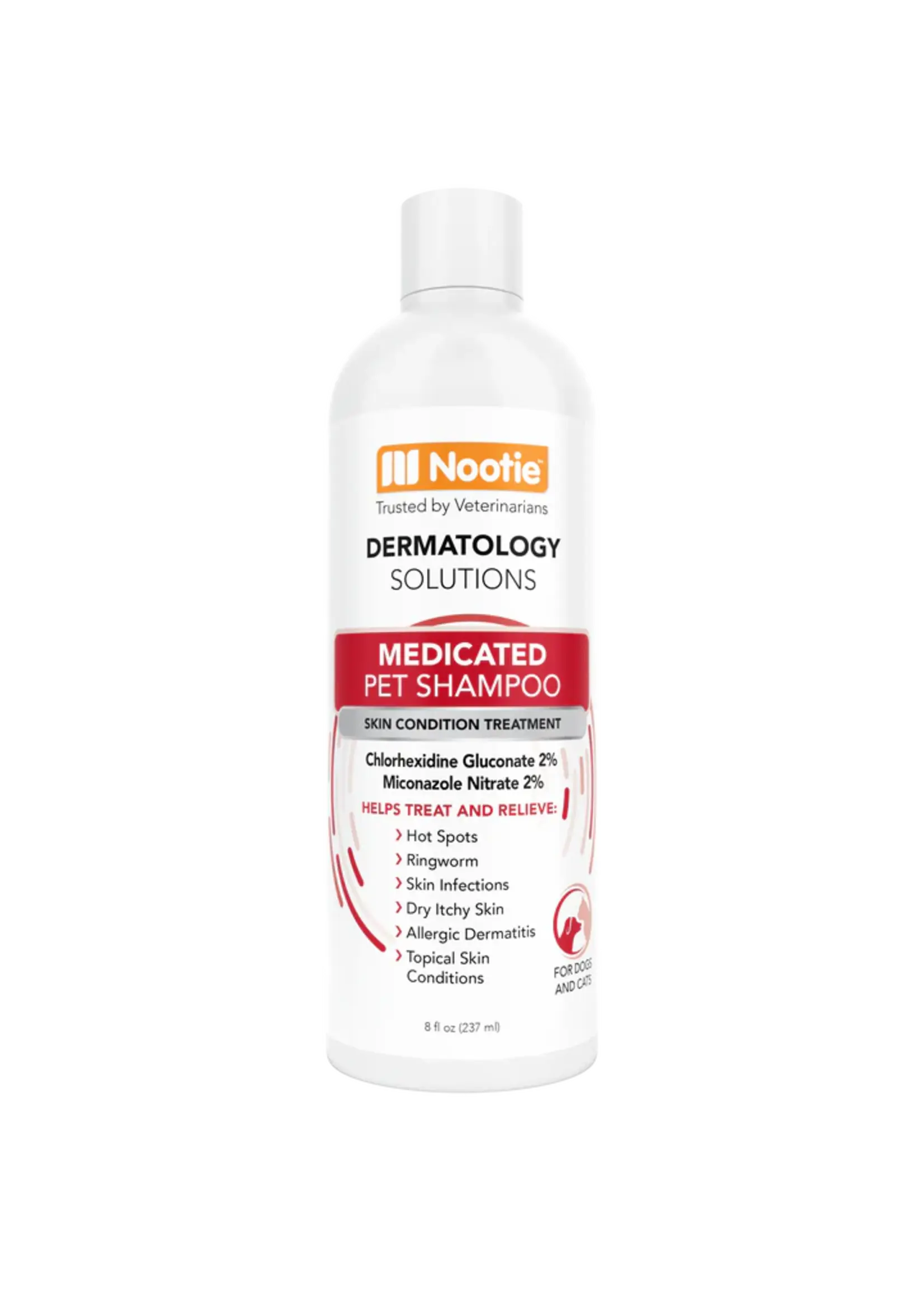 Nootie Nootie Dog & Cat Dermatology Solutions Medicated Shampoo 8 oz