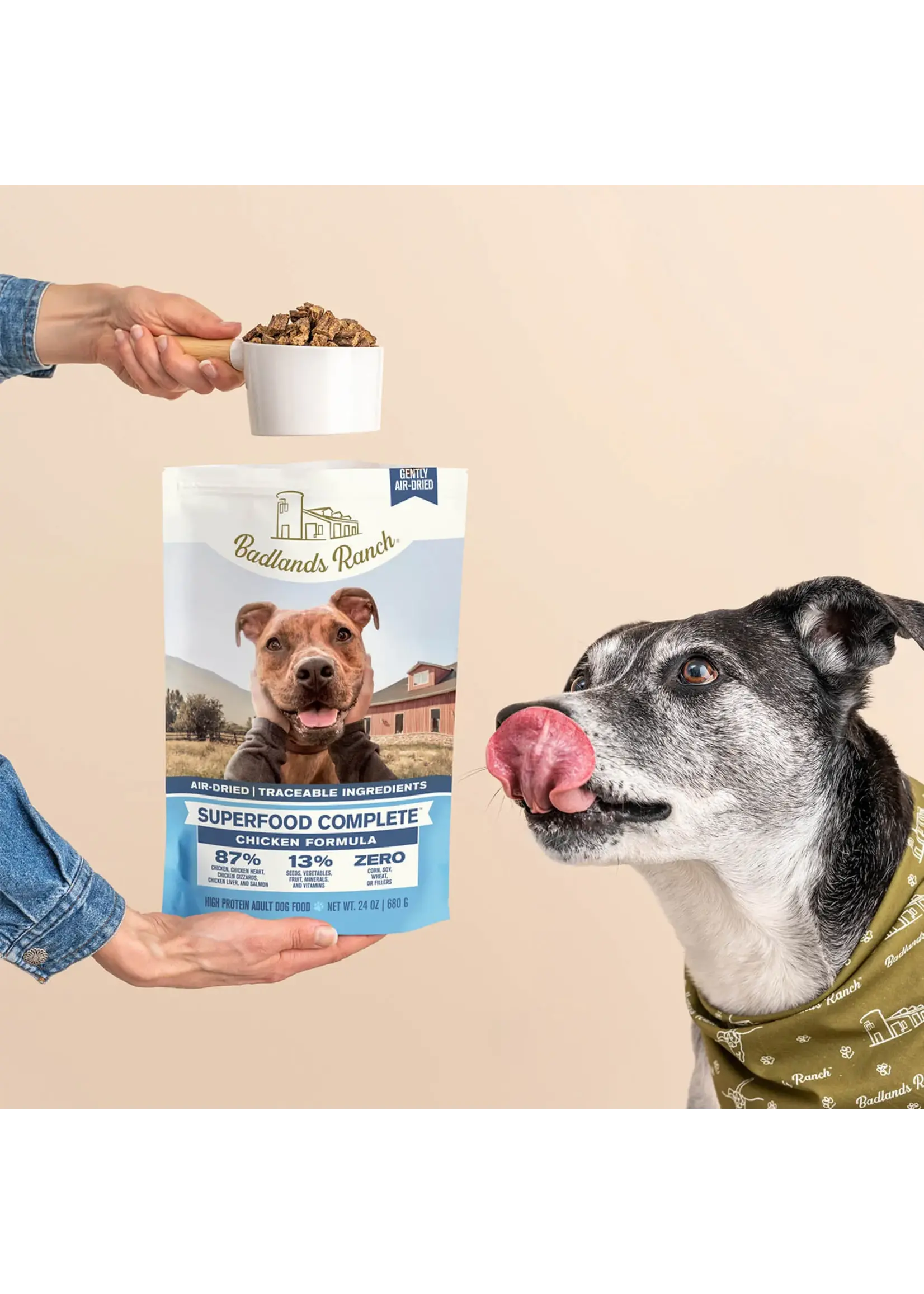 Badlands Ranch Badlands Ranch Air Dried Superfood Complete Chicken 64oz