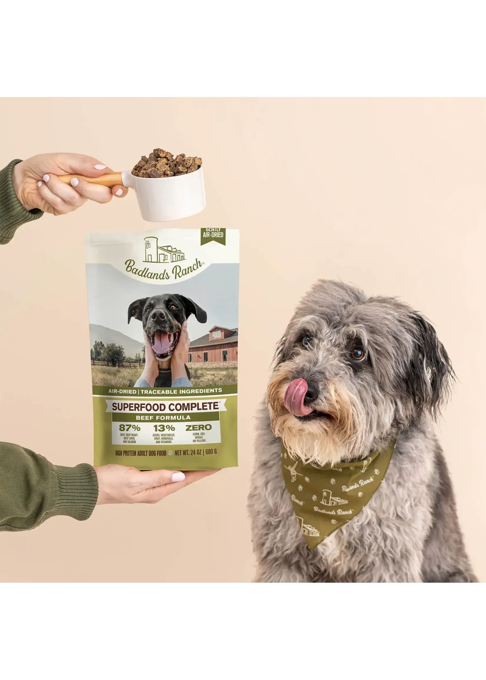 Badlands Ranch Badlands Ranch Air Dried Superfood Complete Beef 64oz