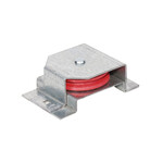 3-1/2'' Horizontal Mount Nylon Pulley