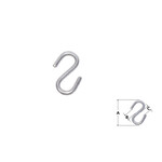 1/8'' X 1-5/8'' S-Hook