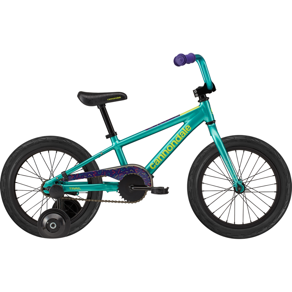 Cannondale 16" Girls Trail Single Speed- Turquoise