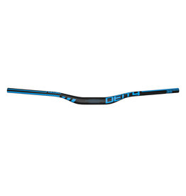 Deity Components Speedway 35 Handlebar: 30mm Rise, 810mm Width, 35mm Clamp, Black w/Turquoise