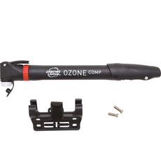 Planet Bike Ozone ATB Comp Frame Pump: Presta/Schrader, Black