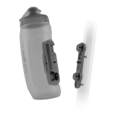 Fidlock FIDLOCK BOTTLE 590ML WITH BIKE BASE TRANSPARENT BLACK