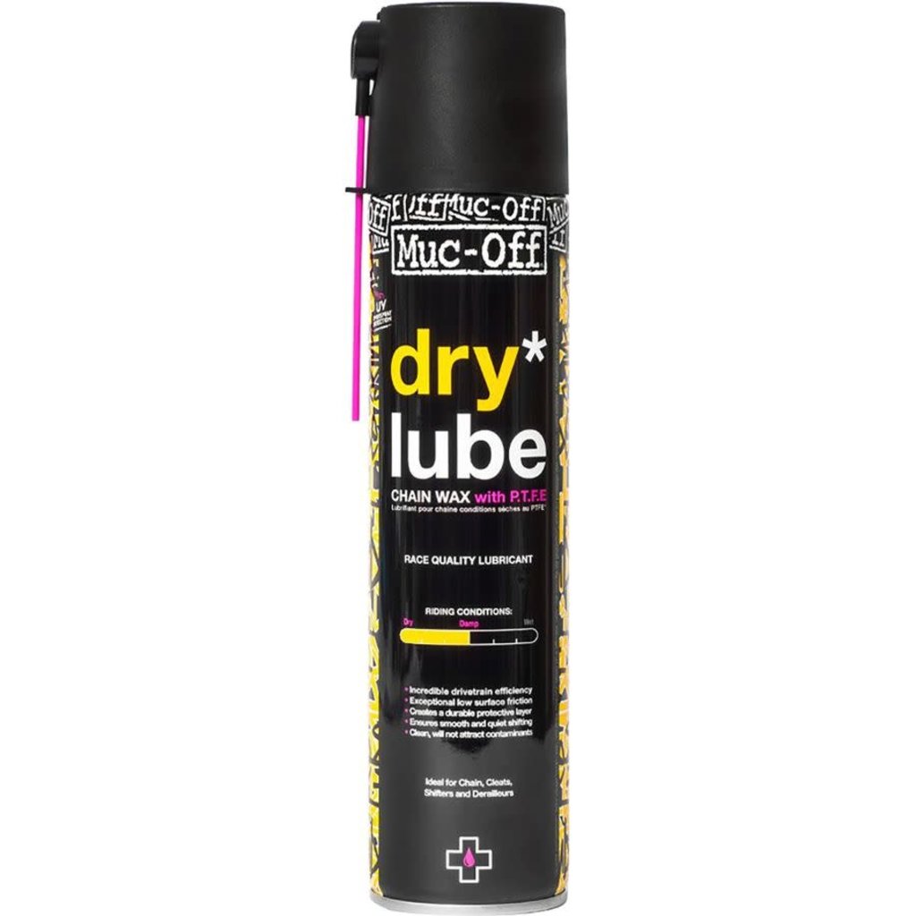 Muc-Off Dry PTFE Bike Chain Lube - 400ml, Aerosol