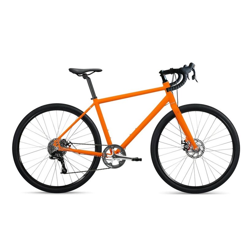 Roll: Bicycle Company Adventure Bike Road-Solar Orange/Matte Black-2