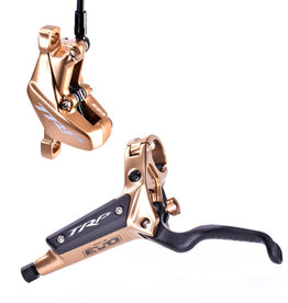 TRP TRP DH-R EVO HD-M846 Disc Brake and Lever - Front Hydraulic Post Mount Gold
