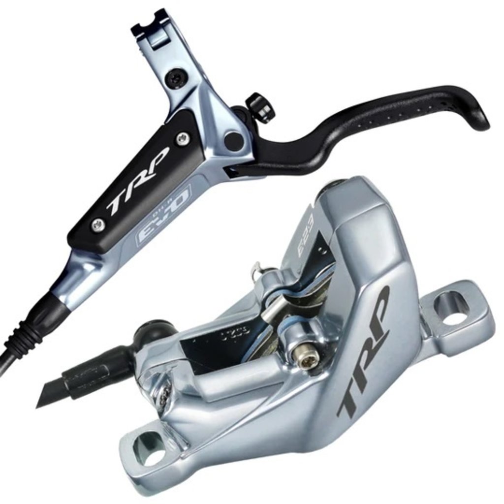 TRP TRP DH-R EVO HD-M846 Disc Brake and Lever - Front Hydraulic Post Mount Silver