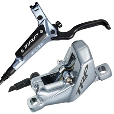 TRP TRP DH-R EVO HD-M846 Disc Brake and Lever - Rear Hydraulic Post Mount Silver
