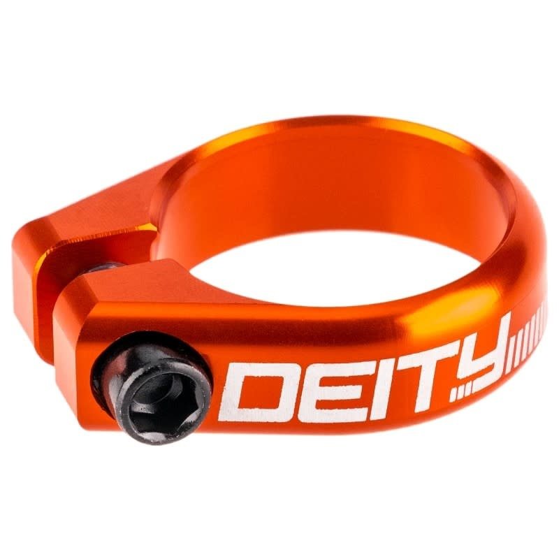 Deity Components CIRCUIT 36.4MM SEATPOST CLAMP - ORANGE