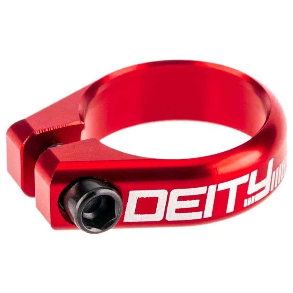 Deity Components CIRCUIT 34.9MM SEATPOST CLAMP - RED