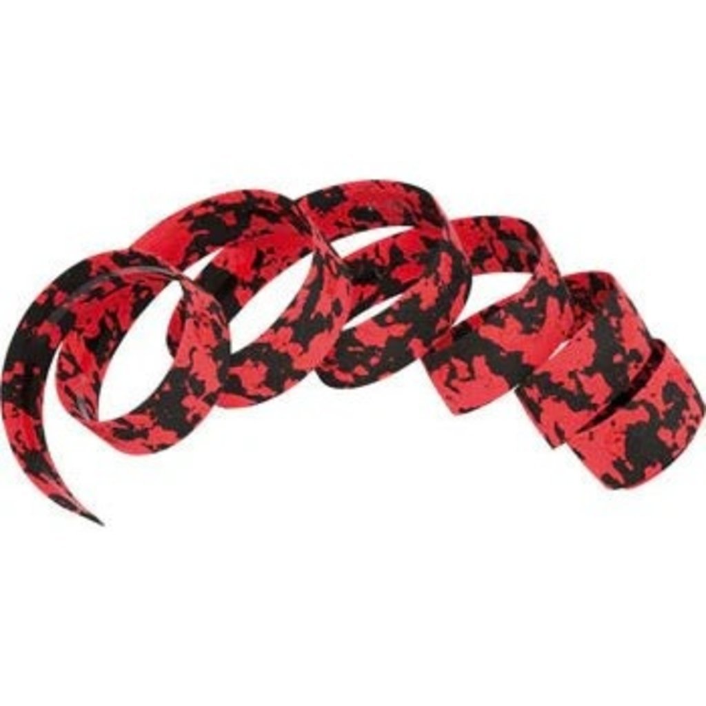 Cinelli Macro Splash Ribbon Handlebar Tape - Black/Red