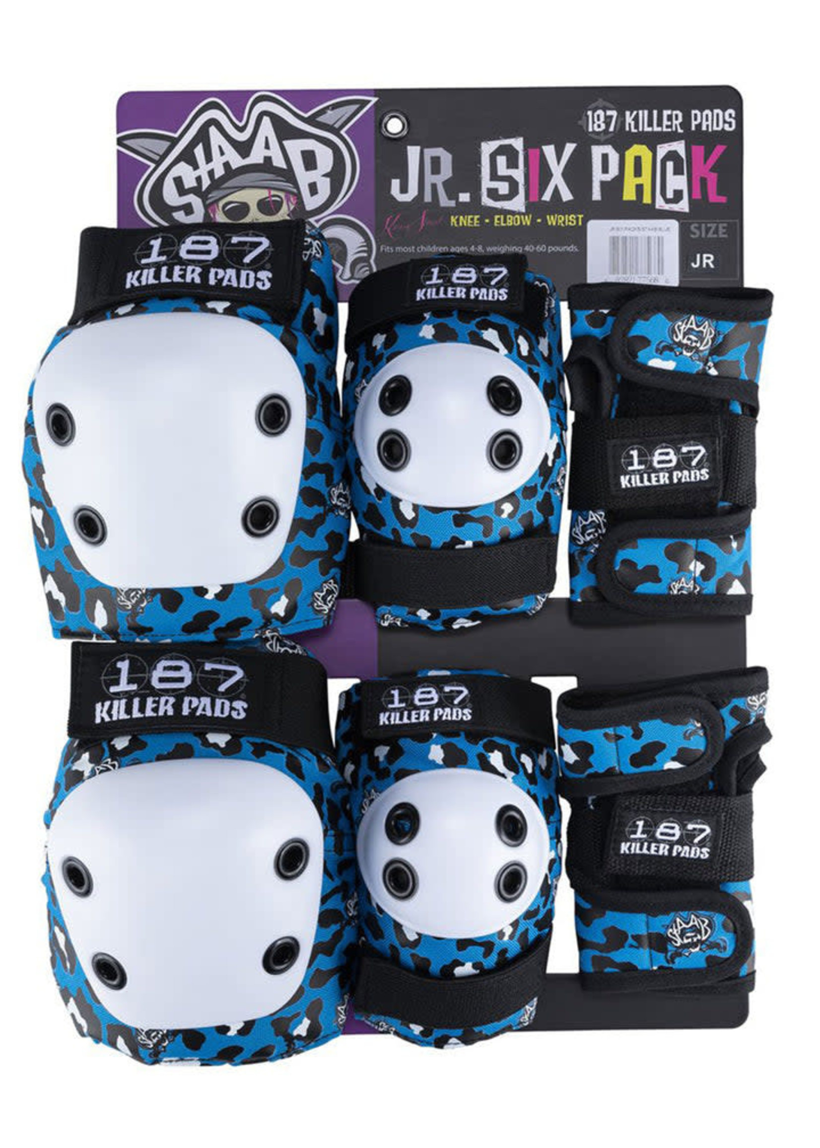 187 Junior 6pk Pad Set