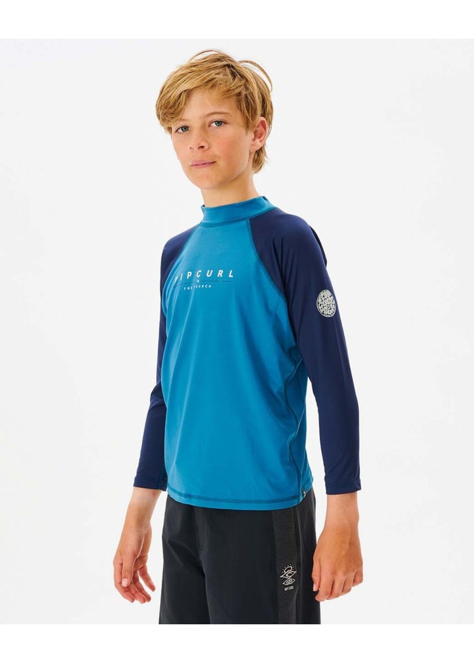 Rip Curl SHOCKWAVES L/S RASH VEST -BOY