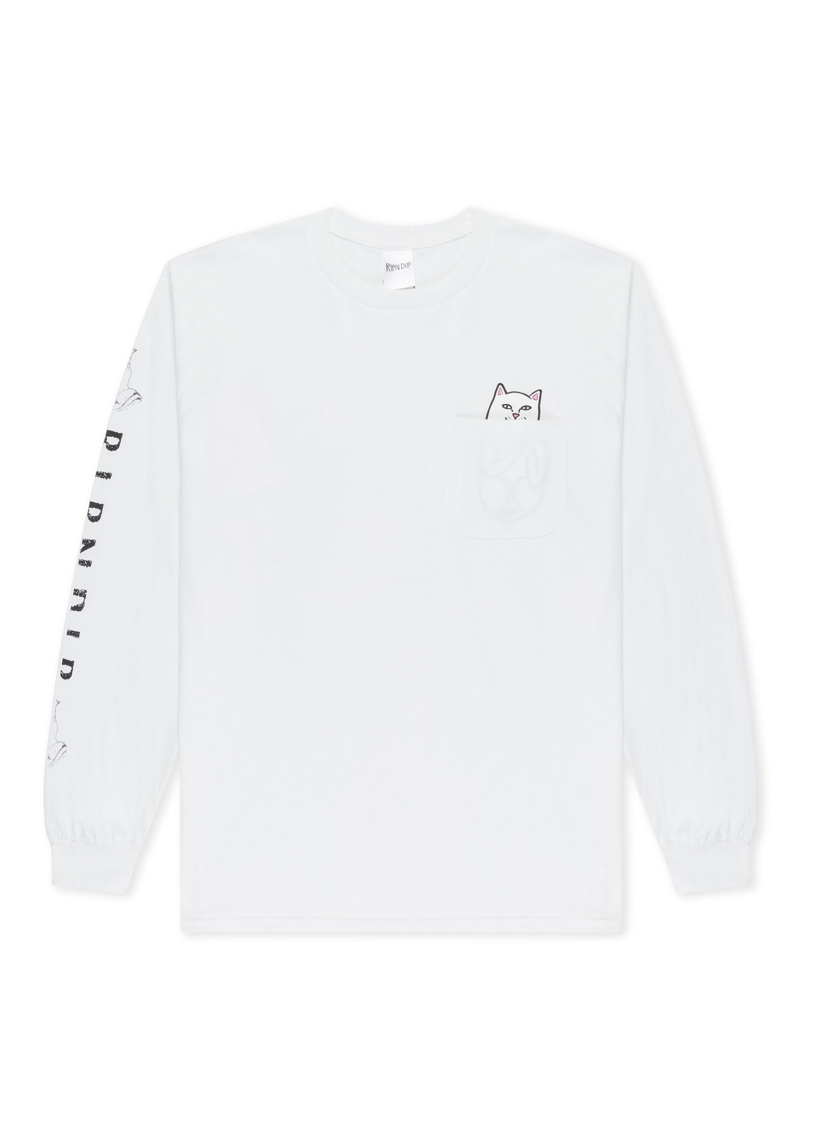 RIPNDIP RIPNDIP POCKET L/S T-SHIRT LORD NERMAL