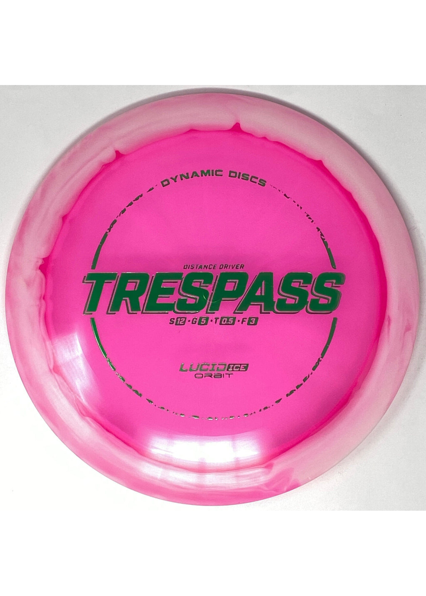 Dynamic Discs Dynamic Discs Lucid Ice Orbit Trespass Pink 173
