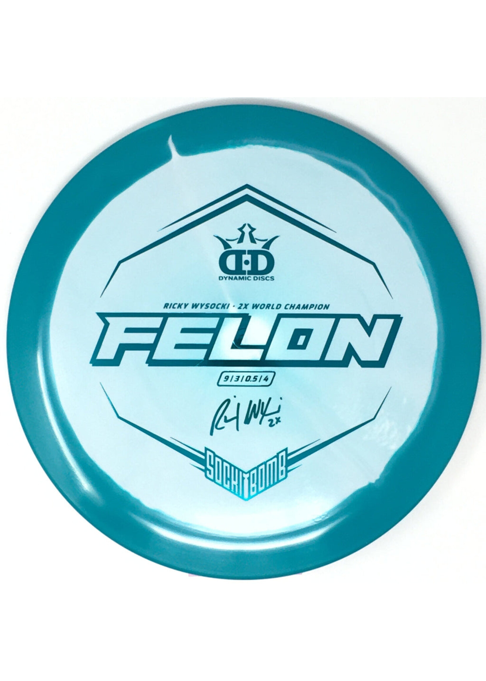 Dynamic Discs Dynamic Discs Felon (Ricky Wysocki) Blue 176