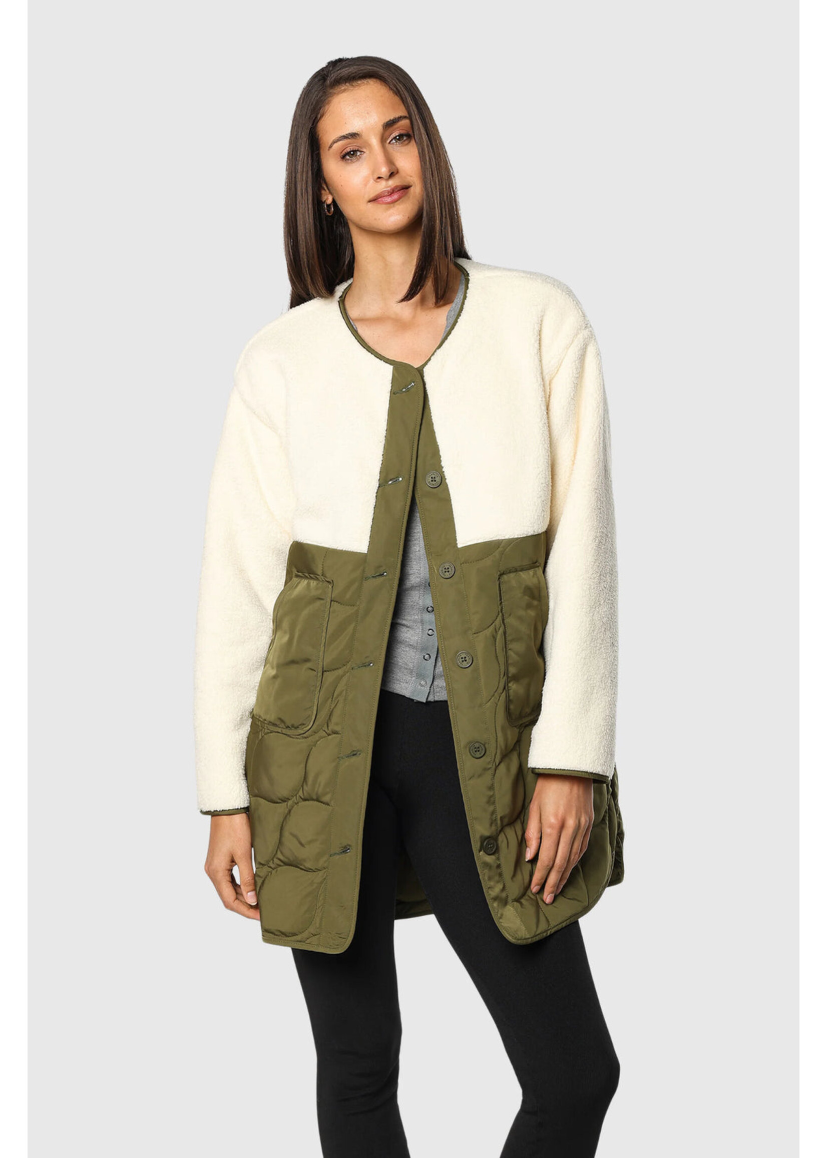 Team LTD Sherpa Quilted Jacket