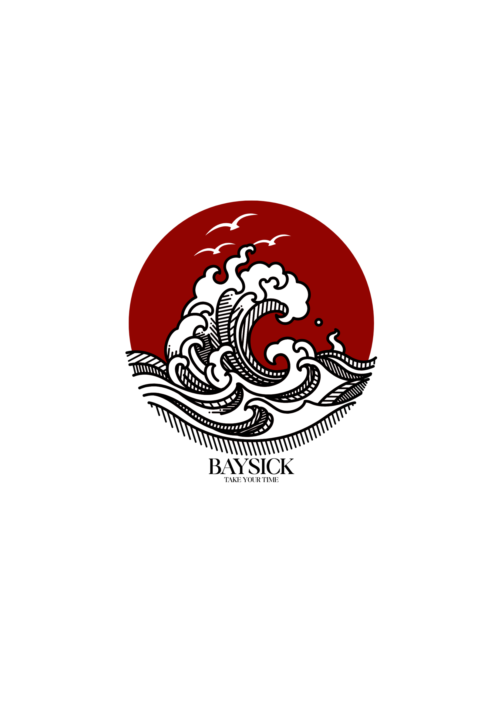 Fernie Shirt Co Baysick Wave Hoodie