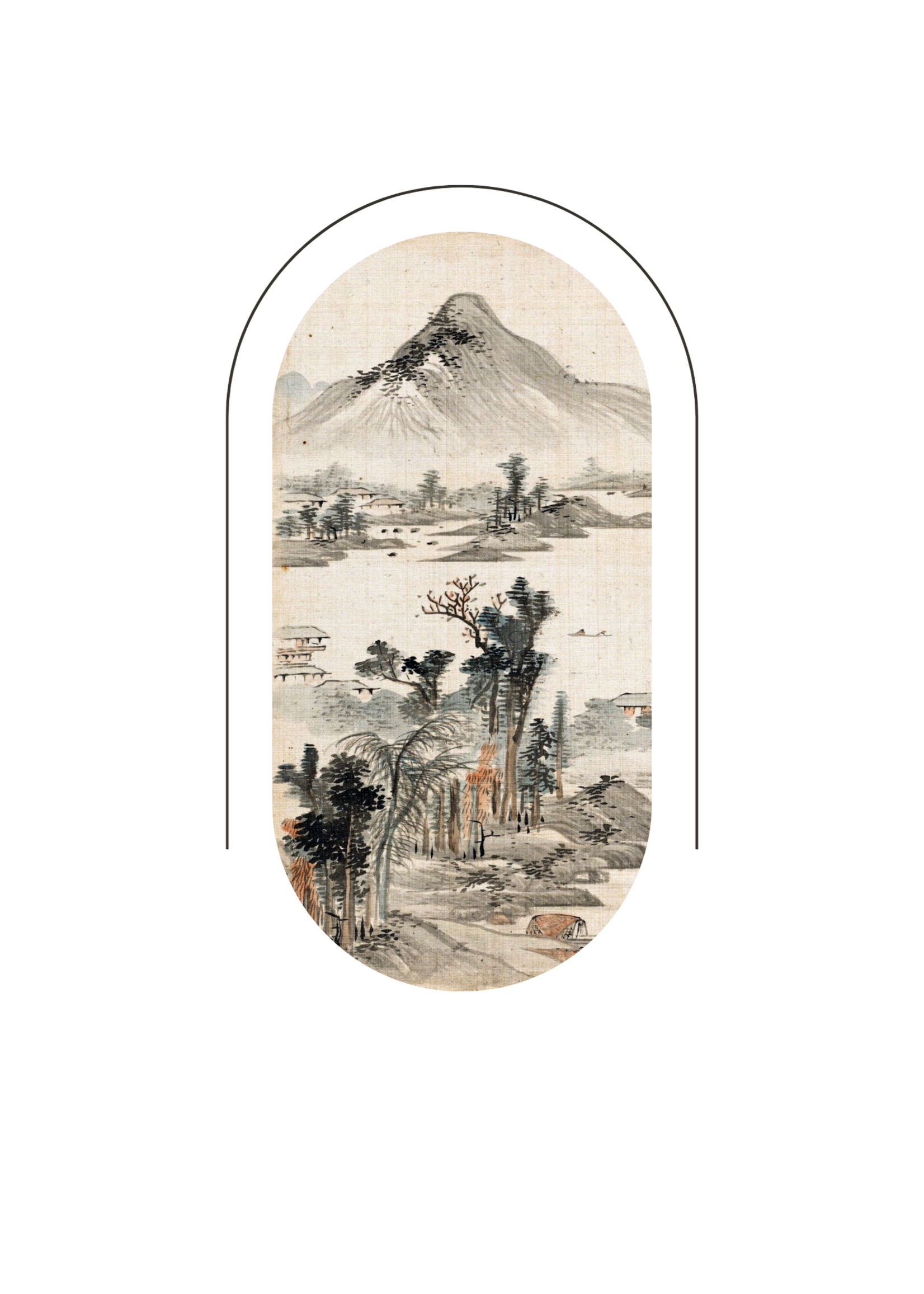 Fernie Shirt Co Baysick Mount Fuji hoody