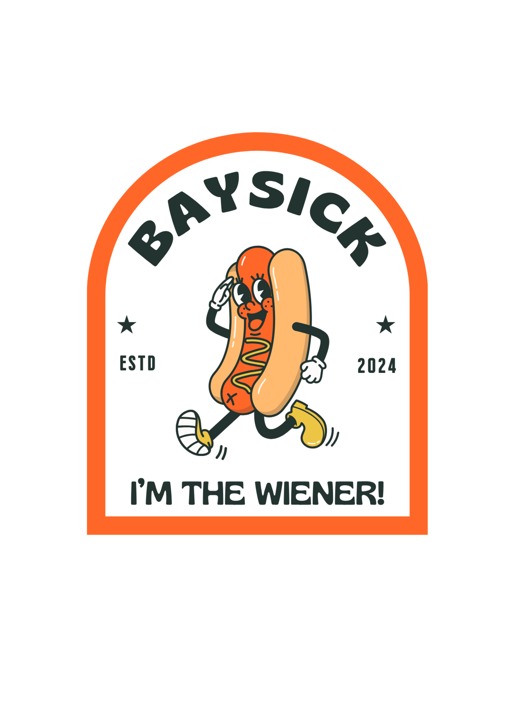 Fernie Shirt Co Baysick Wiener Tee