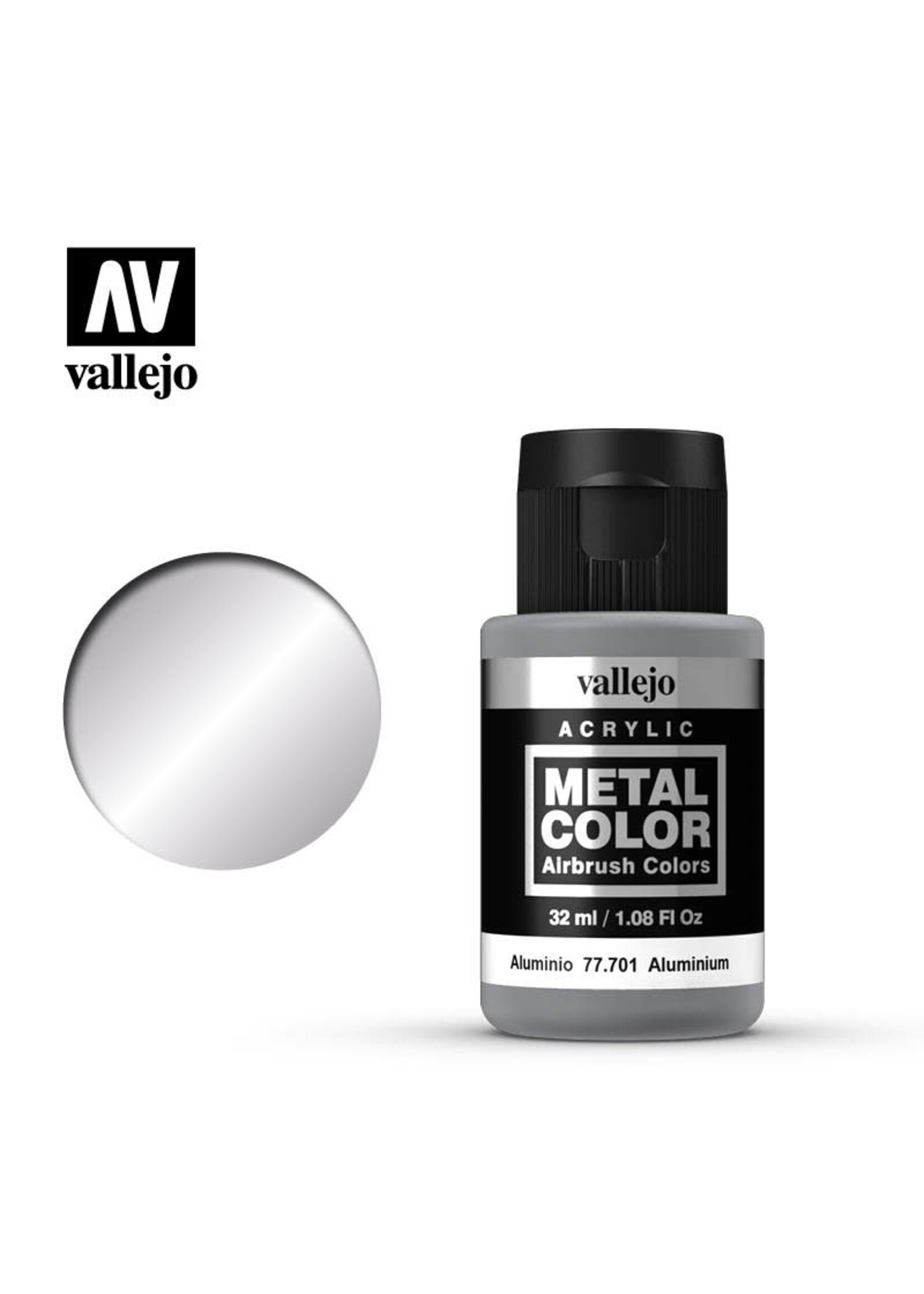 Vallejo VAL77701 Metal Color Aluminium (32ml)