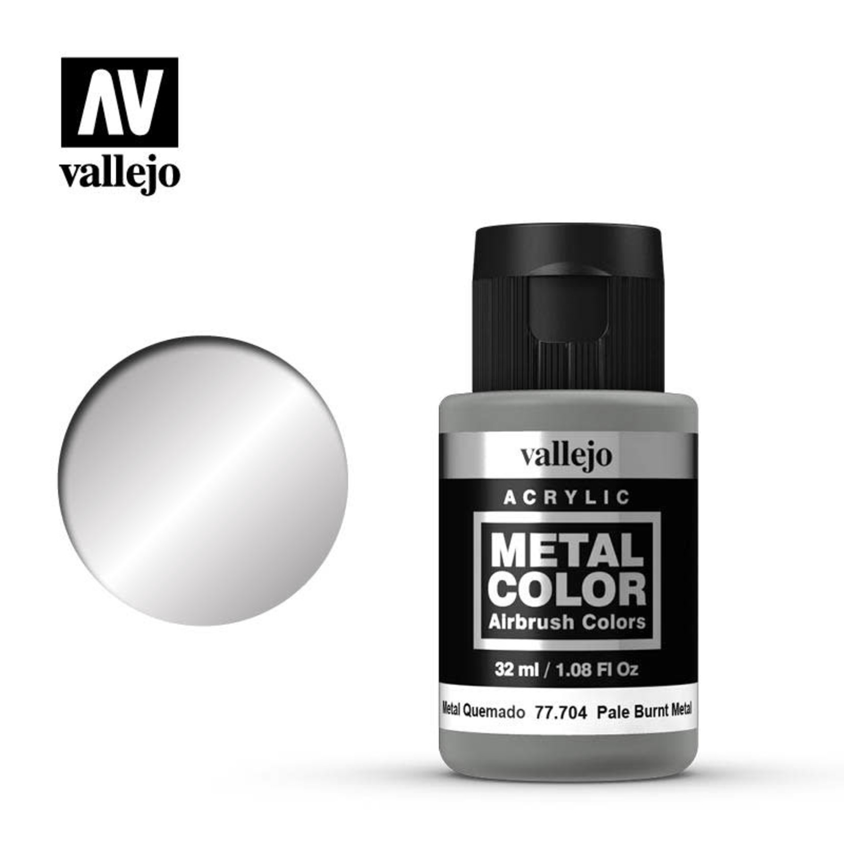 Vallejo VAL77704 Metal Color Pale Burnt (32ml)